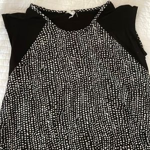 Black Dot Blouse (Size Woman Small)